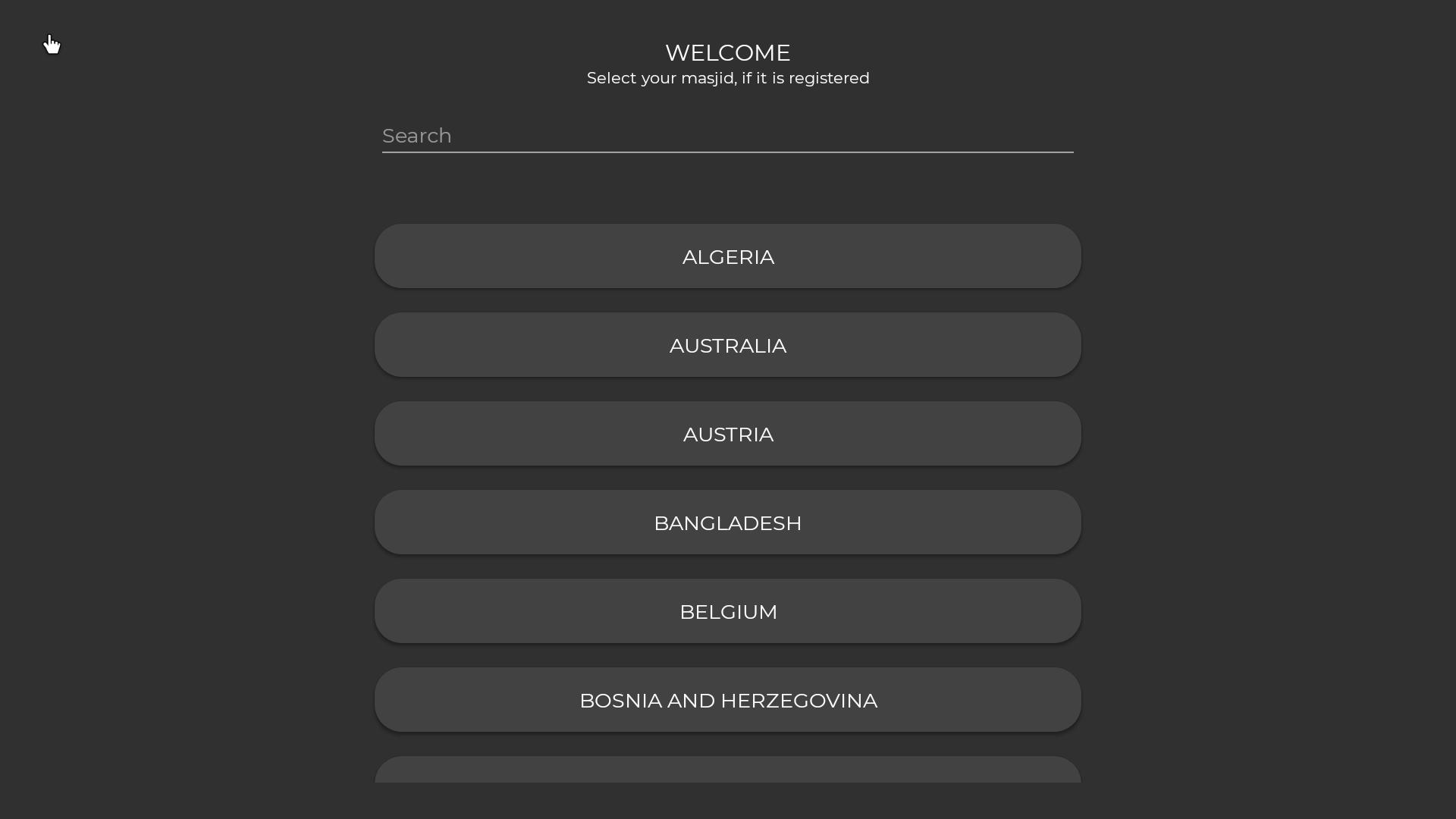 Andoid App New 1 my masjid